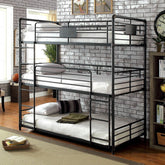 Olga Twin/Twin/Twin Bunk Bed Model Cm-Bk912-Bed By Furniture Of America